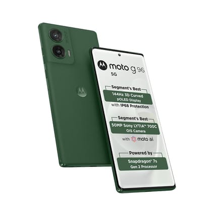 Motorola G96 144Hz 3D Curved pOLED (PANTONE Greener Pastures, 8GB RAM, 128GB Storage) Motorola G96 144Hz 3D Curved pOLED (PANTONE Greener Pastures, 8GB RAM, 128GB Storage) - PASTURES / 8GB + 128GB STORAGE Motorola G96 144Hz 3D Curved pOLED (PANTONE Greener Pastures, 8GB RAM, 128GB Storage) Motorola G96 144Hz 3D Curved pOLED (PANTONE Greener Pastures, 8GB RAM, 128GB Storage) - PASTURES / 8GB + 128GB STORAGE