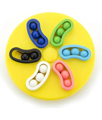 RAINBOW RIDERS Magic Spin Plastic Blocks For Kids || Puzzle Games for Kids || Toys for Children Educational & Learning Toy For Kids, Girls & Boys Age 2, 3, 4, 5 ,6  Years Magic Spin Plastic (Multicolor) Puzzle- (Bis Approved)