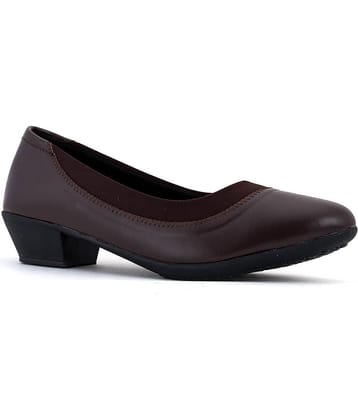KHADIM Brown Ballerinas