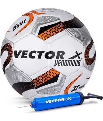 Vector X Multicolor PVC Football ( Pack of 2 )