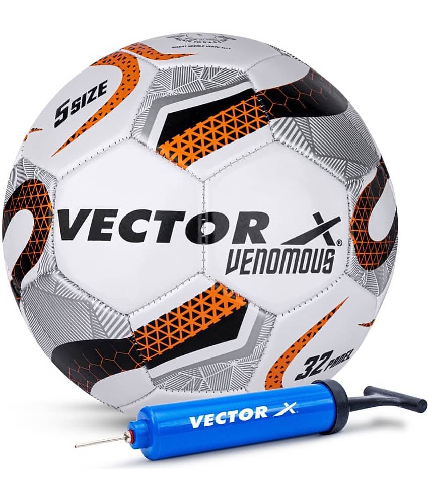 Vector X Multicolor PVC Football ( Pack of 2 )