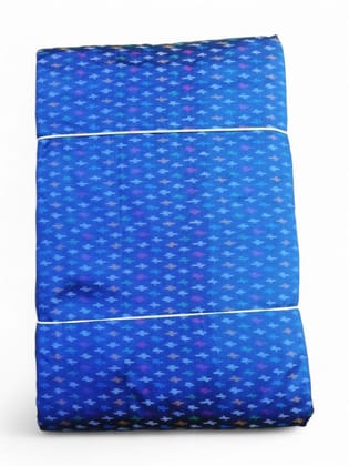 IKAT SILK FABRIC ANANDA BLUE COLOR ONLINE-1 Meeter