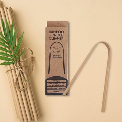 Bamboo Tongue Cleaner-in