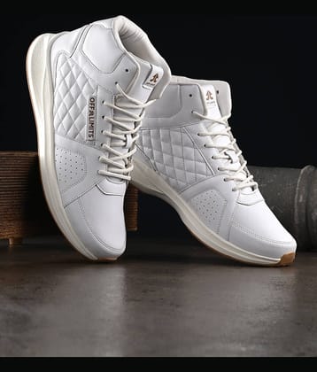 OFF LIMITS HANGMAN B&T White Basketball Shoes