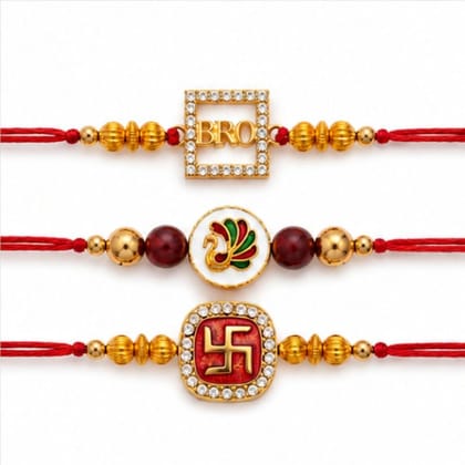 Traditional Designer Rakhi (1 piece)
