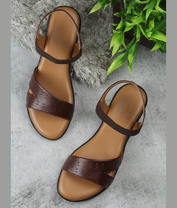 Aroom Brown Women's Flats