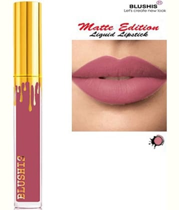 BLUSHIS Long Wear Pink Matte Lipstick
