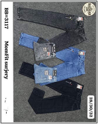 Bazigar Jeans  Mom Fit Surgery (BB-3117)