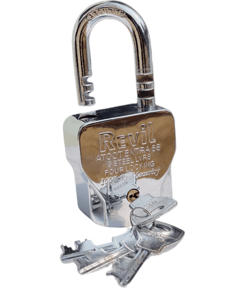 Pasandida Bunkar Product Stainless Steel Metallic Door Lock&nbsp;&nbsp;(Silver)