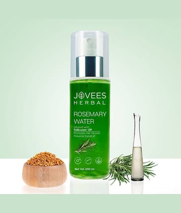Jovees Herbal Rosemary Water Hair Spray with Follicusan DP For Hair Growth, 200ml (Pack of 1)