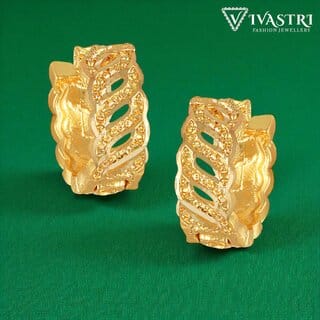 Vivastri Stylish Alloy Gold Plated Bali Earrings for Women & Girls [VIVA2551ERG]