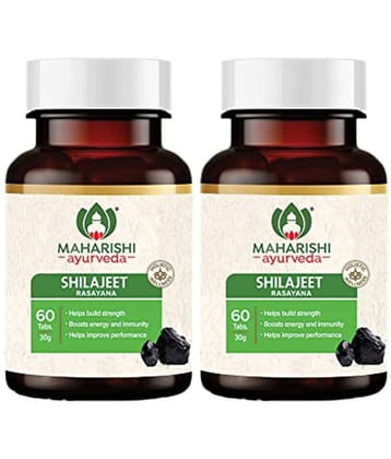 Maharishi Ayurveda Shilajeet Rasayana - (60 tab) (Pack of 2)