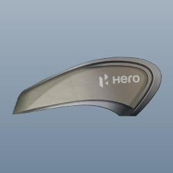 STRIPE RIGHT FUEL TANK(TYPE-3) - Splendor+ - 17595AAEC00XS