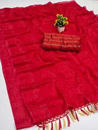 Queen Hot Fix Saree