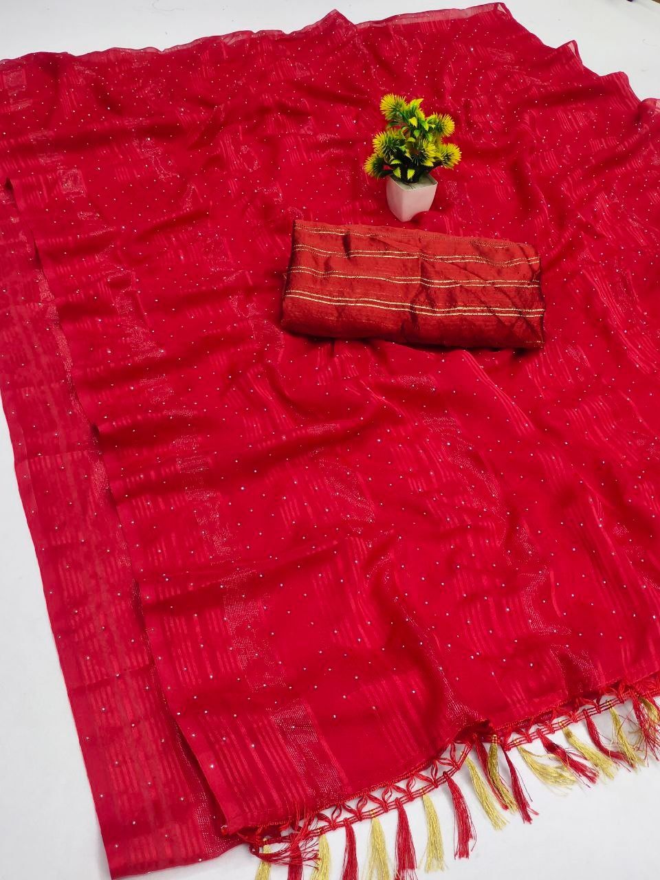 Queen Hot Fix Saree