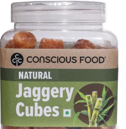 Conscious Food Jaggery Cube 500g Natural