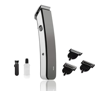 KKK Retailers Rechargeable Cordless Beard Trimmer for Men Black