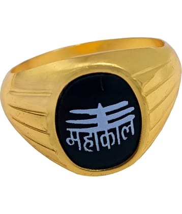 SHANKH-KRIVA - Golden Rings ( Pack of 1 )