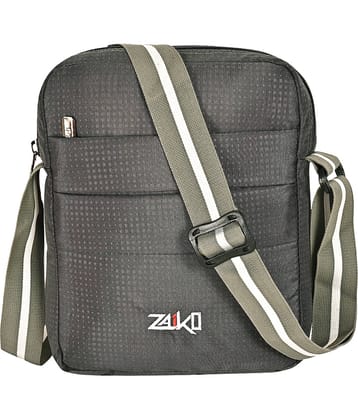 ZAIKO BAGS Navy Blue Solid Messenger Bag