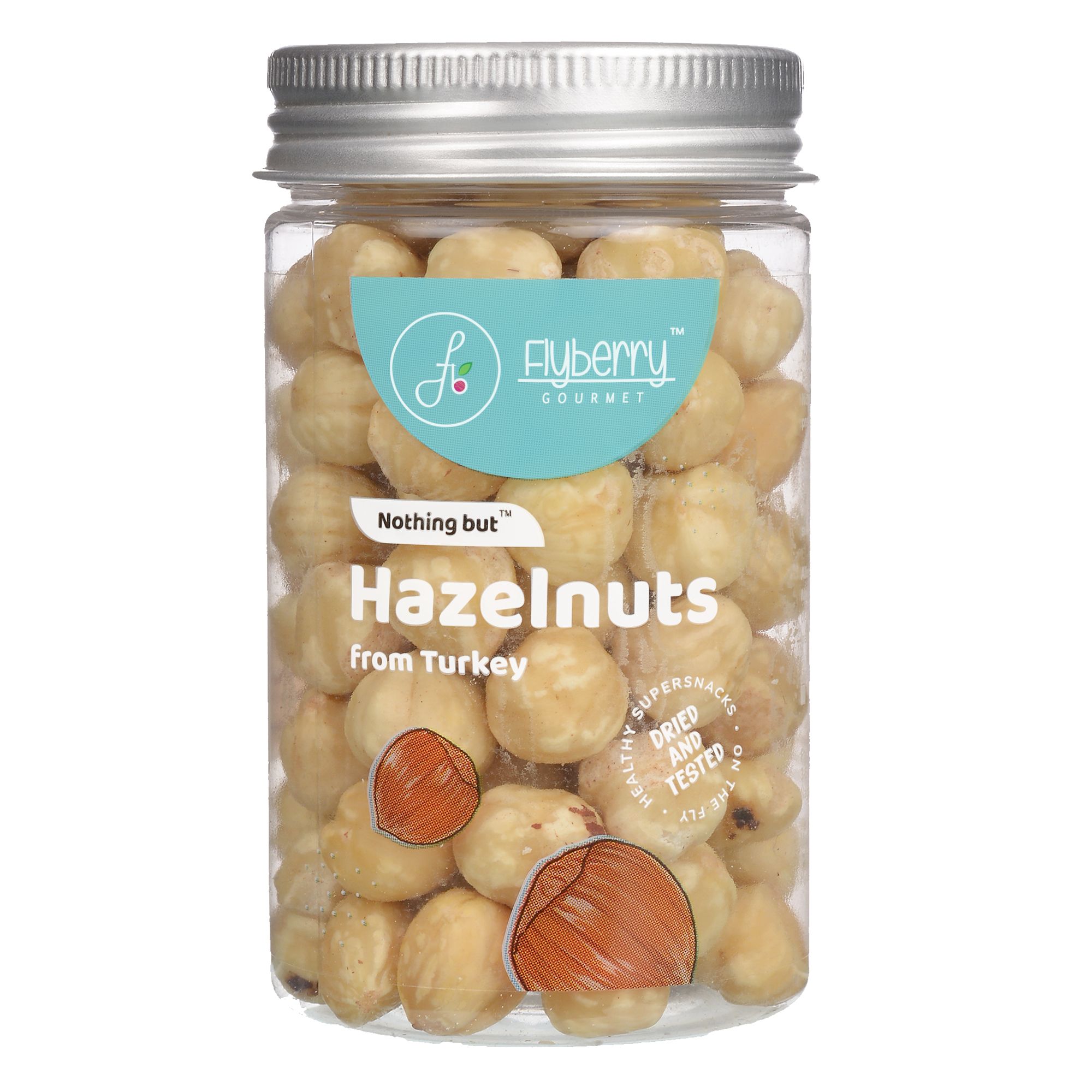 Flyberry Gourmet Premium Turkish Hazelnut, 100g | Gluten Free | 100% Natural