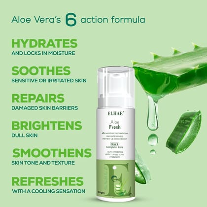 ELHAE Original Scent Dry Skin Lotion, Body and Hand Moisturizer for Long Lasting Skin Hydration, with HYDRALUCENCE blend and Plant Based Essence 50ml