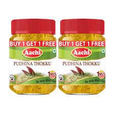 AACHI PUDHINA THOKKU 200G 1+1