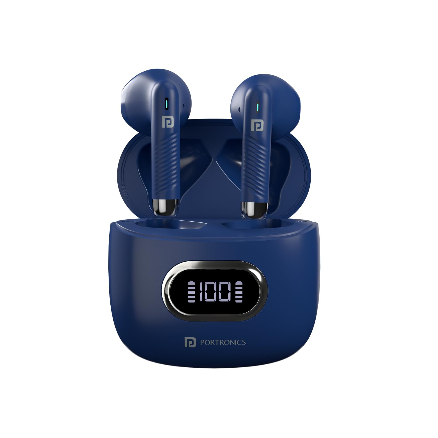Portronics Harmonics Twins S9 True Wireless in Ear Earbuds (White)