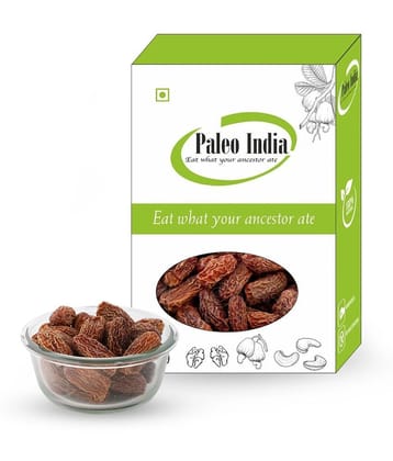 Paleo India 400gm Brown Dry Dates| Chuara| khajoor khajur dry fruits