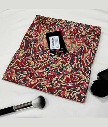 Ethnicbasket Pack of 1 Crepe Printed Straight Women's Kurti - ( Maroon )