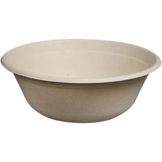 180ml Super Thick Bagasse Bowl - 25 Pcs