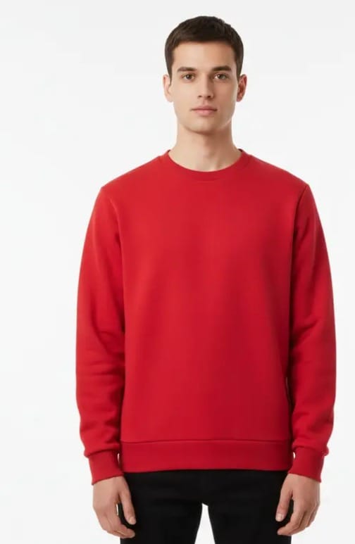Men Full Sleeve Solid Sweatshirt Pack of 2
