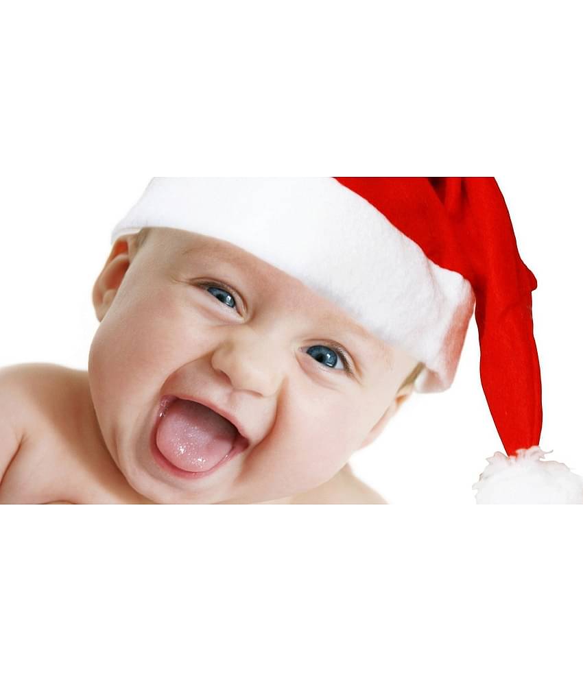 Asmi Collection Baby Vinyl Wall Poster Without Frame