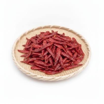 Dried Red Chillies - 5 kg - One bag containing dried red chillies