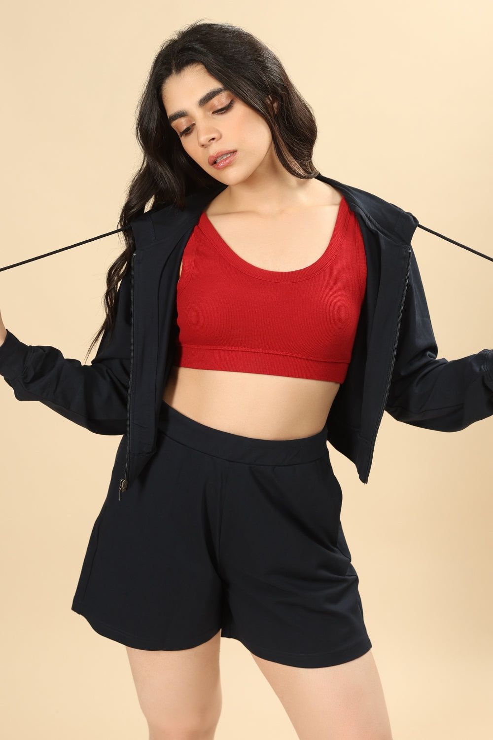 Play Co-Ord Set Carbon Midnight Navy-XS / XS