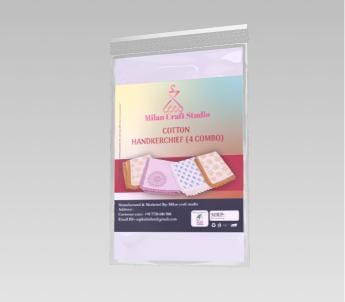 Cotton Handkerchiefs 4 combo