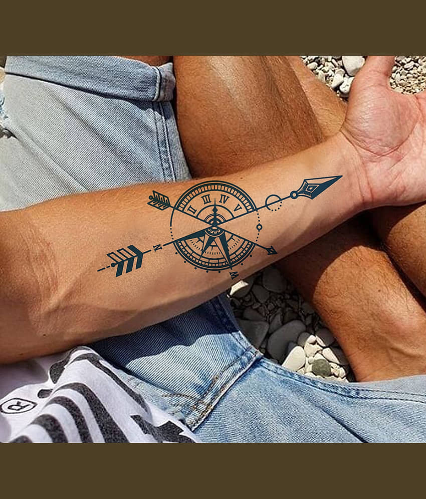 The Canvas Arts 4 Weeks Life Semipermanent Tattoo Realistic Look Body Tattoo