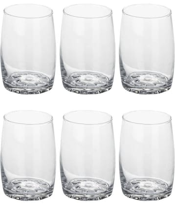 Somil Water/Juice  Glasses Set,  270 ML - (Pack Of 6)