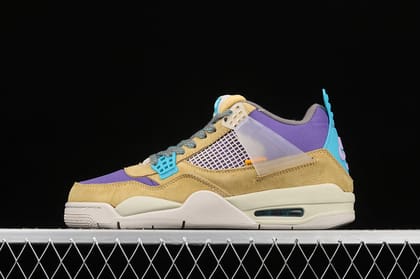 Union LA x Air Jordan 4 AJ4 Retro - Desert Moss-Euro 41