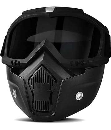 Helmet Sunglasses with Face Protection