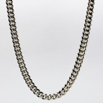 CUBAN (SILVER) 8MM-50 CM