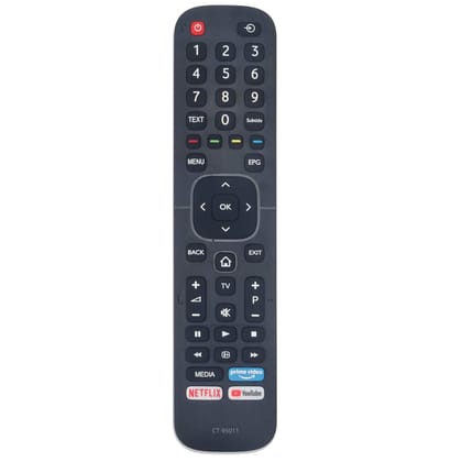 Ehop CT-95011 CT-95013 Compatible Remote for Toshiba LED Smart TV EN2CB27T 43U5069 43U5069EE 43U5069EV 43U5069EA 50U5069 50U5069EE 50U5069EV 50U5069EA 55U5069 55U5069EE 55U5069EV 55U5069EA