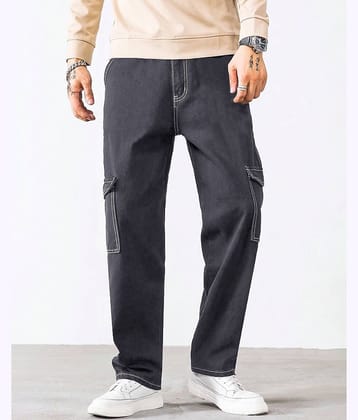 Eyebogler Straight Clean Look Men's Jeans - Black ( Pack of 1 )