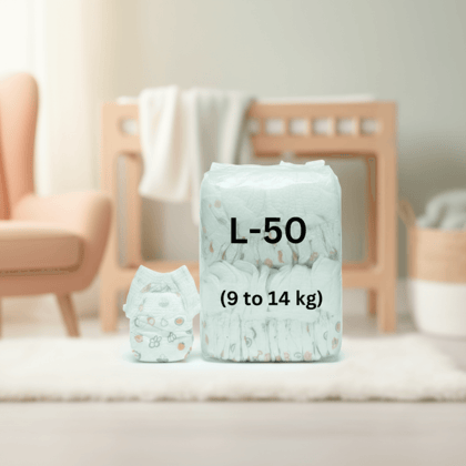 THE GIR FARMER Baby Diapers Large - Eco-Friendly Care