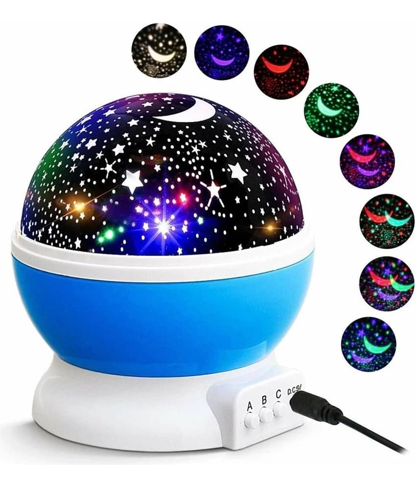 ULTIMATE SHOPPING NETWORK Multicolor Night Lamp ( Pack of 1 )