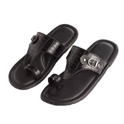 Orion Stylish Chappal for Men-6 / Black