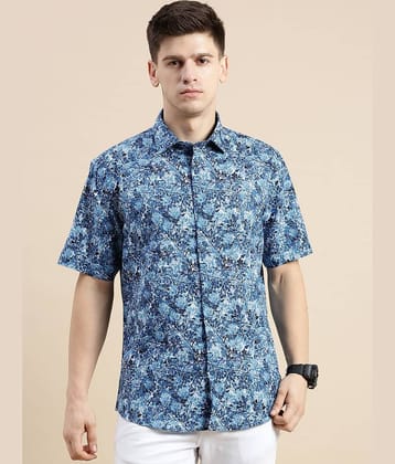 Showoff Cotton Blend Regular Fit Printed Half Sleeves Men's Casual Shirt - Multi ( Pack of 1 )