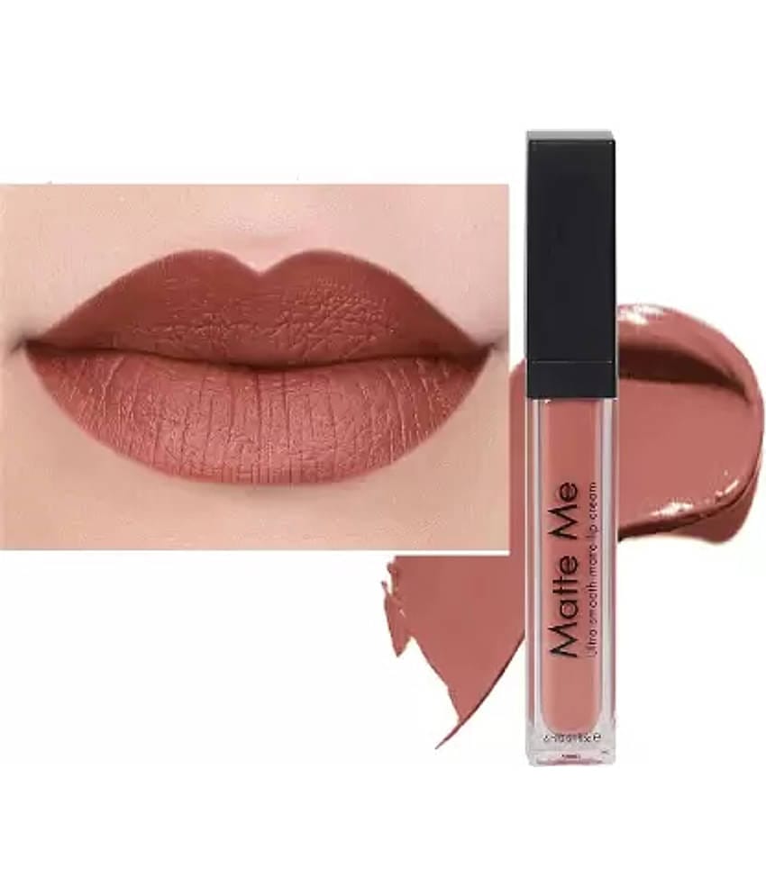 BLUSHIS High Pigmentation Brown Super Matte Hydrating Lipstick