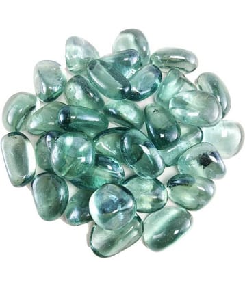 DS Clear Kaju Glass Pebbles/gravels/stone/beads for Aquarium, table, vase, fountain, Approx 50 Pieces