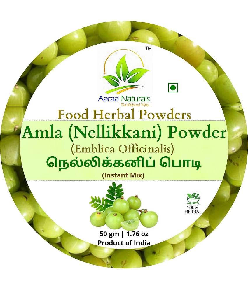 Aaraa Amla (Nellikkani) Powder Instant Mix 50 gm Pack of 2