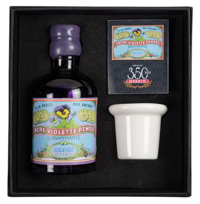 Herbin 350th Anniversary Edition Ink - Violette Pensee-100 ml
